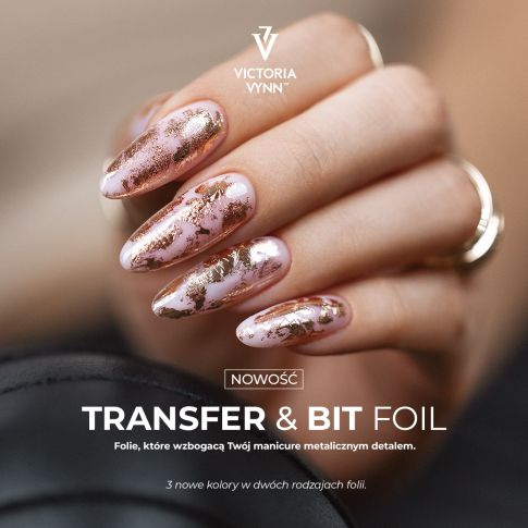 Victoria Vynn Bit Foil Silver Folia Srebrna