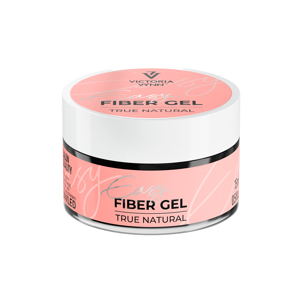 Victoria Vynn Easy Fiber Gel True Natural Żel Budujący z Włóknami Szklanymi 15 ml