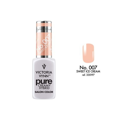 VICTORIA VYNN 007 Pure Creamy Hybrid Sweet Ice Cream kremowy Lakier hybrydowy 8ml
