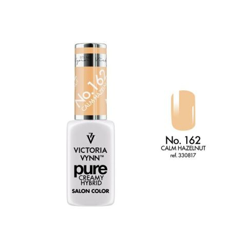 VICTORIA VYNN 162 Pure Creamy Hybrid Calm Hazelnut kremowy Lakier hybrydowy 8ml