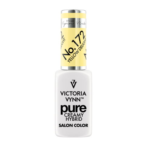 Victoria Vynn Pure Creamy Hybrid 172 YELLOW DELIGHT kremowy lakier hybrydowy 8ml 
