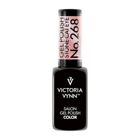 Victoria Vynn Gel Polish Color 268m STONE CAT EYE ROSE QUARTZ 5D Lakier Hybrydowy 8ml 