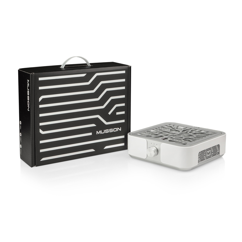 Bucos Musson X3 Silver Pochłaniacz z Filtrem Węglowym HEPA 72W