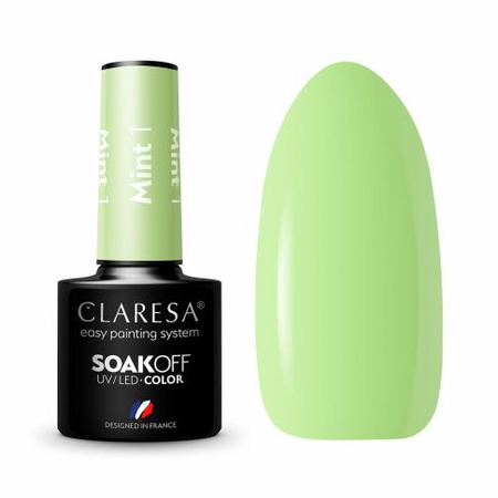Claresa Lakier Hybrydowy Mint 1 5g
