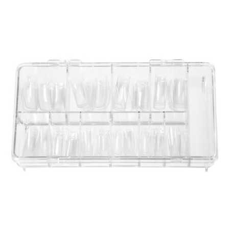 Tipsy 120szt. BEZBARWNE krótka kieszonka 