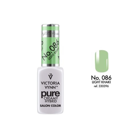 VICTORIA VYNN 086 Pure Creamy Hybrid Light Khaki kremowy Lakier hybrydowy 8ml 