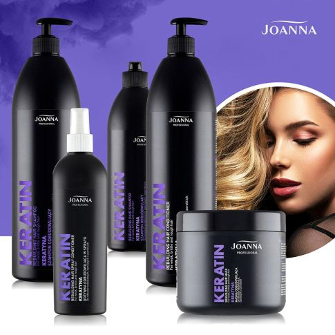Joanna Professional Keratin Odżywka Odbudowująca 500g