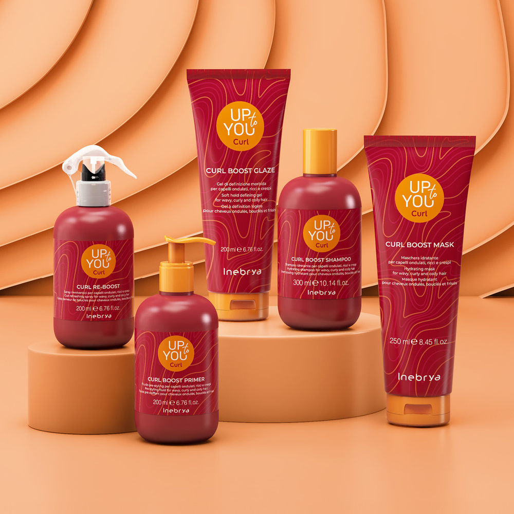Inebrya Up To You Curl Boost Nawilżający Szampon Do Włosów Kręconych 300 ml