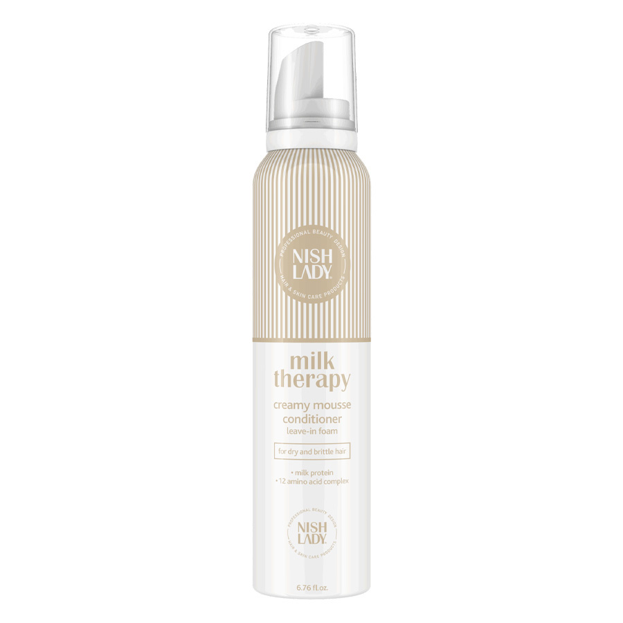 Nishlady Milk Therapy Odżywka Do Włosów w Piance 200 ml
