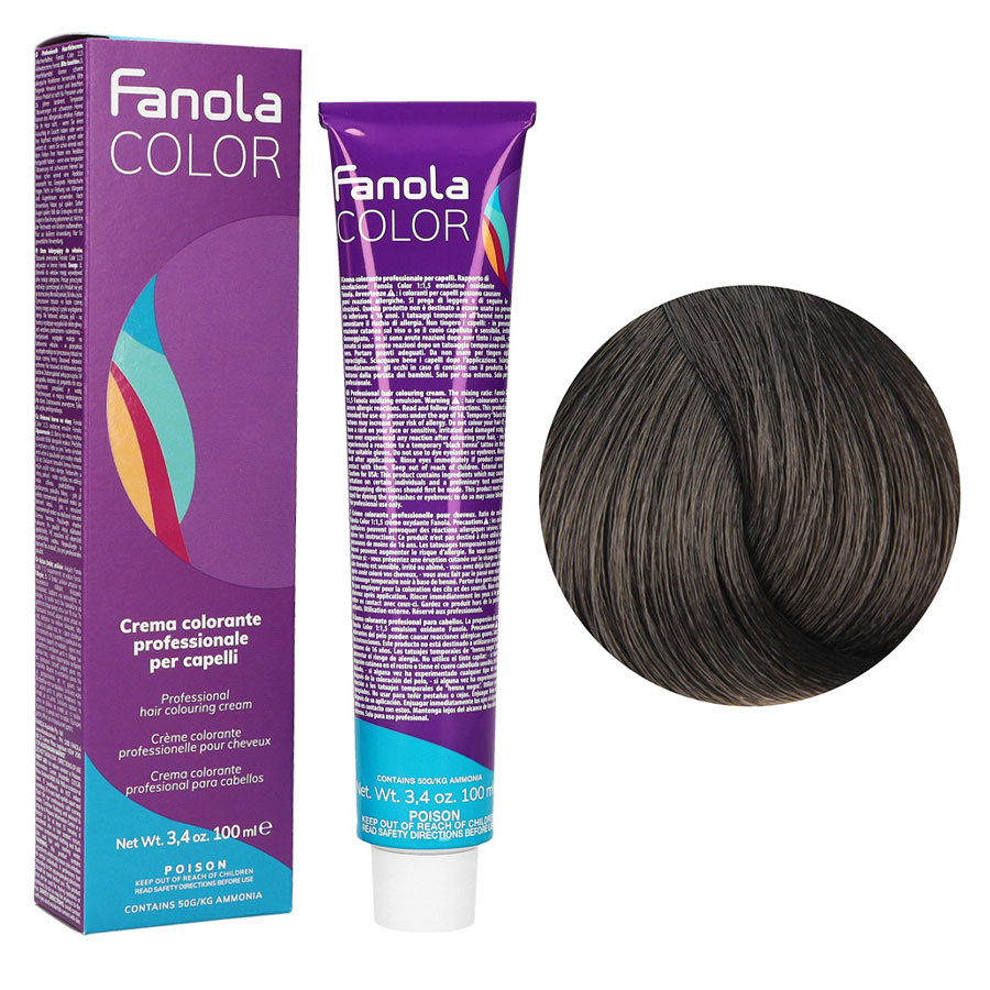 FANOLA 6.1 farba do włosów 100ml 