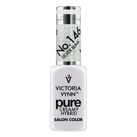 Victoria Vynn Pure Creamy Hybrid 146 SILVER BLINK kremowy lakier hybrydowy 8ml