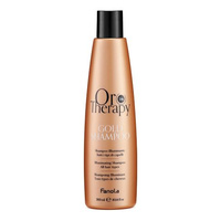 Fanola Oro Therapy Gold Szampon Rozświetlający do Wszystkich Rodzajów Włosów 300 ml