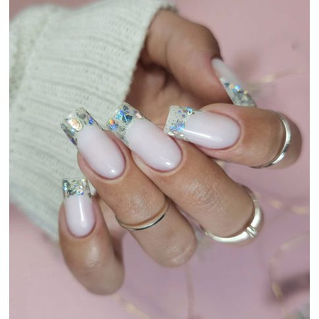 Claresa Megastar Art Gel Żel Do Zdobień Silver Flicker 10g