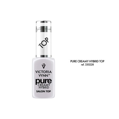 VICTORIA VYNN TOP Pure Creamy Hybrid kremowy Top hybrydowy 8ml 