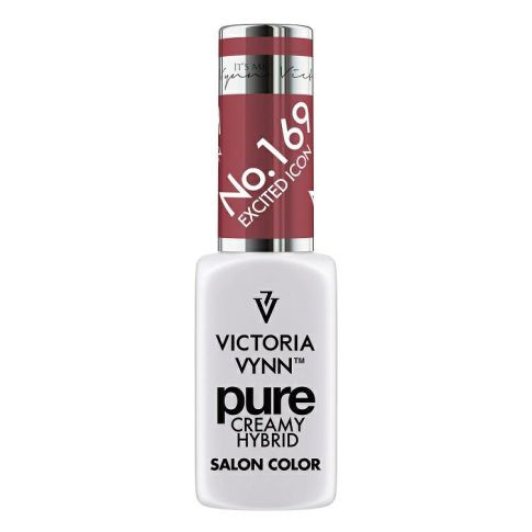 VICTORIA VYNN 169 Pure Creamy Hybrid Excited Icon kremowy Lakier hybrydowy 8ml 
