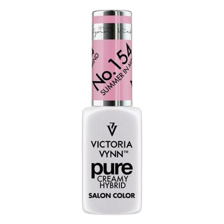 VICTORIA VYNN 154 Pure Creamy Hybrid Summer in Mind kremowy Lakier hybrydowy 8ml 