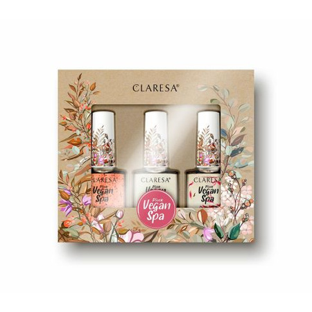 Claresa Zestaw Vegan Spa Pink Power