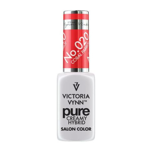 VICTORIA VYNN 020 Pure Creamy Hybrid Coral Parrot kremowy Lakier hybrydowy 8ml 