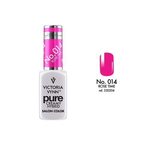 VICTORIA VYNN 014 Pure Creamy Hybrid Rose Time kremowy Lakier hybrydowy 8ml
