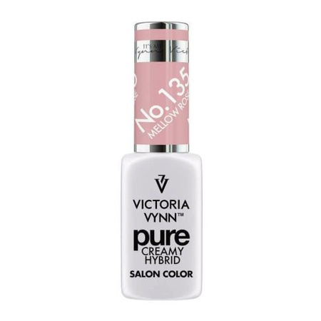 VICTORIA VYNN 135 Pure Creamy Hybrid Mellow Rose kremowy Lakier hybrydowy 8ml 