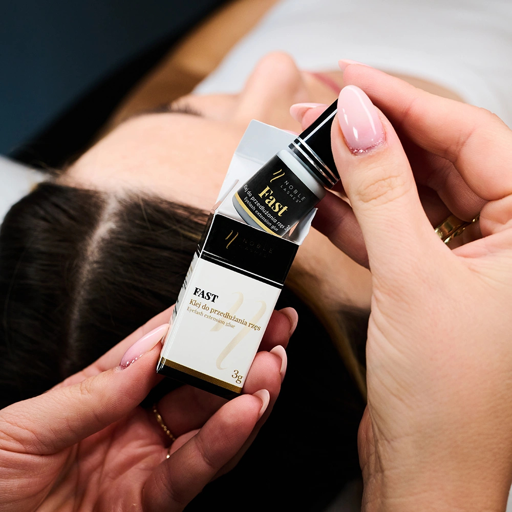 Noble Lashes Klej Do Rzęs Fast Klej Do Rzęs Szybkoschnący Trwały 3g