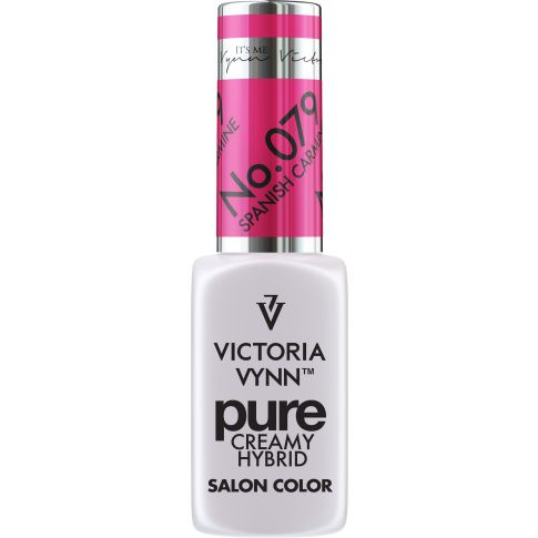VICTORIA VYNN 079 Pure Creamy Hybrid Spanish Carmine kremowy Lakier hybrydowy 8ml 
