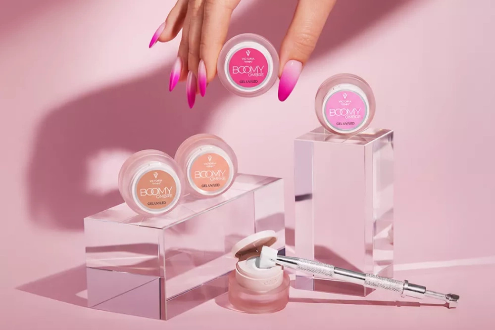 Victoria Vynn Boomy Ombre Gel Light Pink Żel Do Zdobień 2g