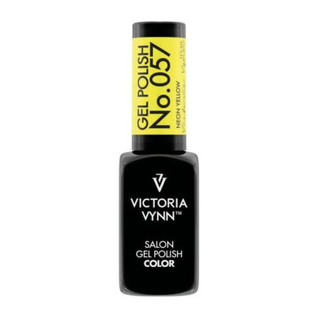 VICTORIA VYNN 057n Gel Polish Color Neon Yellow Lakier hybrydowy 8ml 
