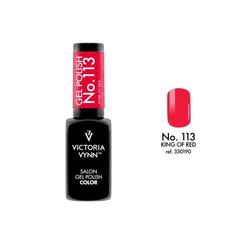 VICTORIA VYNN 113 Gel Polish Color King of Red Lakier hybrydowy 8ml