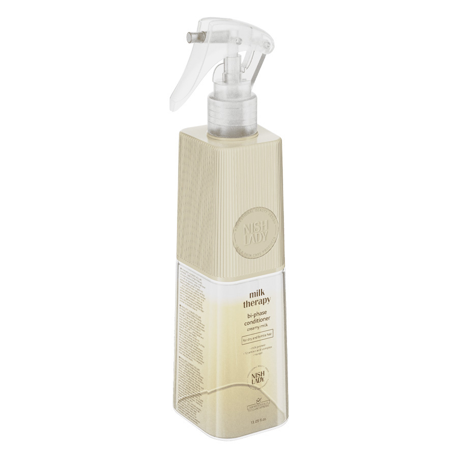 Nishlady Milk Therapy Odżywka Do Włosów Dwufazowa 386 ml