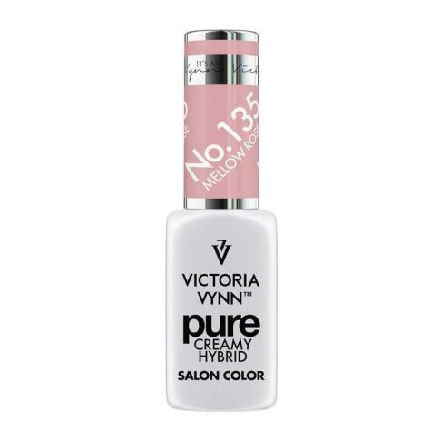 VICTORIA VYNN 135 Pure Creamy Hybrid Mellow Rose kremowy Lakier hybrydowy 8ml 