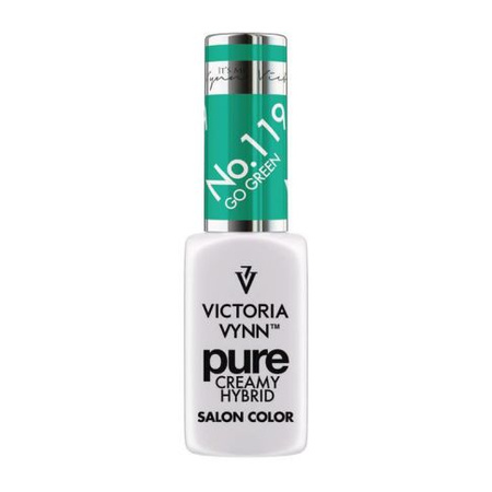 VICTORIA VYNN 119 Pure Creamy Hybrid Go Green kremowy Lakier hybrydowy 8ml