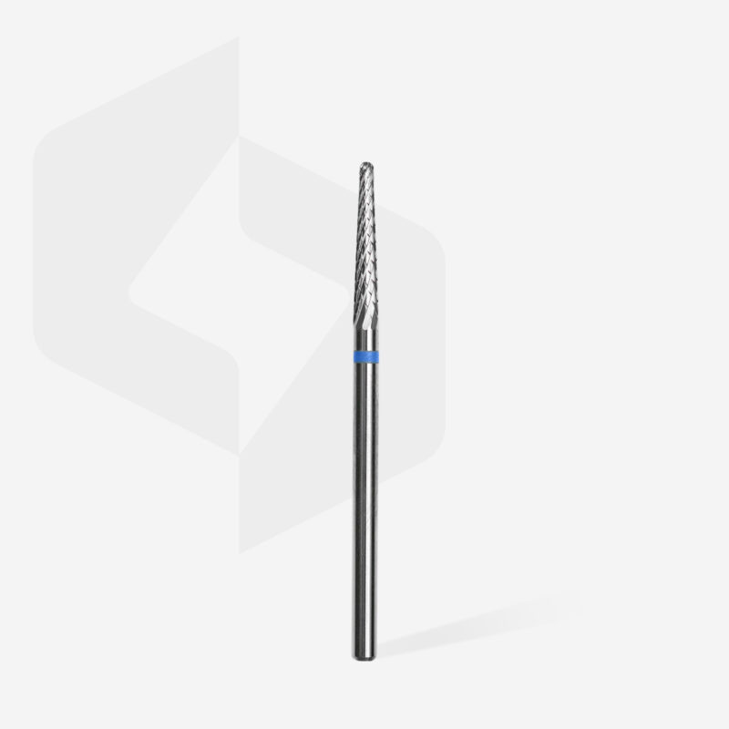 Staleks Frez z Węglika Spiekanego Stożek Niebieski Expert 2,3 mm/14 mm