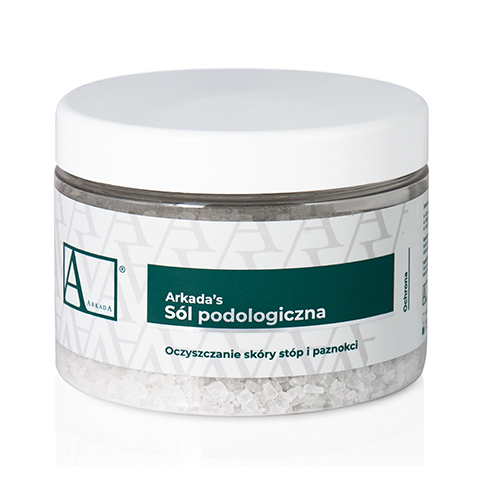 Arkada Sól Podologiczna Do Stóp Oczyszczająca 500g 