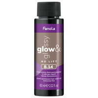 Fanola Glow & Glossy 8.14 Farba Półtrwała 60 ml