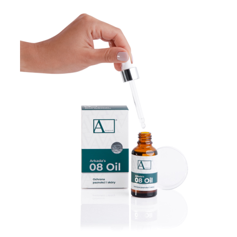 Arkada 08 Oil Płyn Ochronny Do Skóry Stóp i Paznokci 30 ml 