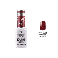 VICTORIA VYNN 025 Pure Creamy Hybrid Dry Wine kremowy Lakier hybrydowy 8ml