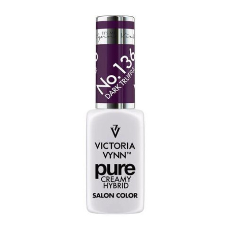 VICTORIA VYNN 136 Pure Creamy Hybrid Dark Truffle kremowy Lakier hybrydowy 8ml 