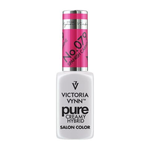 VICTORIA VYNN 079 Pure Creamy Hybrid Spanish Carmine kremowy Lakier hybrydowy 8ml 