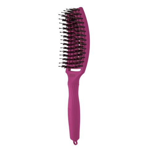 Olivia Garden Finger Brush Bright Pink Szczotka Do Włosów