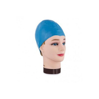 PONIKS Czepek do pasemek gumowy + szydełko