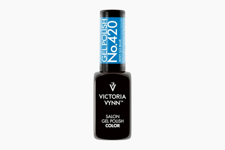 Victoria Vynn Gel Polish Color 420 Why so Blue Lakier Hybrydowy 8 ml