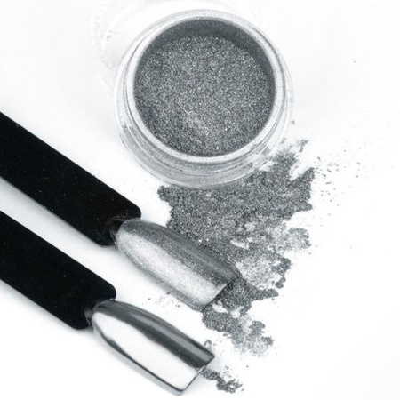 Glass SILVER - pyłek do paznokci 
