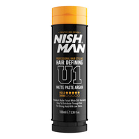 Nishman Hair Defining U1 Matte Paste Argan Pasta Do Stylizacji Włosów 100 ml