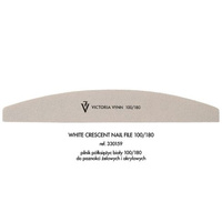 Victoria Vynn Nail file Pilnik półksiężyc biały 100/180