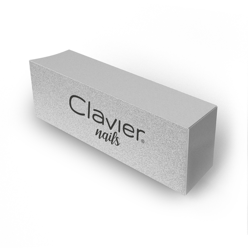 Clavier Mini Blok Polerski Buffer Do Paznokci Szary 100/180 50szt.