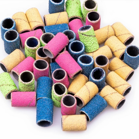 Clavier Medisterill PodoRolls Nakładki Ścierne Do Frezarki Color Mix 50 szt. + Nośnik 