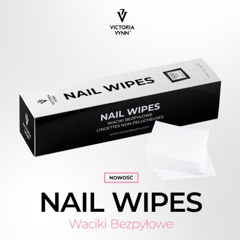 Victoria Vynn Nail Wipes Waciki Bzpyłowe 500 szt.