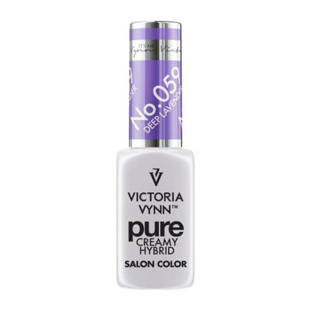 VICTORIA VYNN 059 Pure Creamy Hybrid Deep Lavender kremowy lakier hybrydowy 8ml 