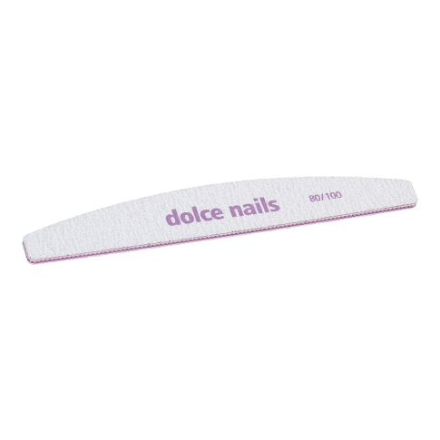 DOLCE NAILS Pilnik łódka 80/100 ZEBRA 